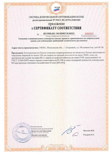 Газобетонные блоки CubiBlock D600 625х200х200 стеновые